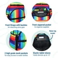 thumbnail image 3 of Wildkin Kids Rainbow Stripe ECO rPET Next Gen Backpack - 17 Inch / 18L, 3 of 8