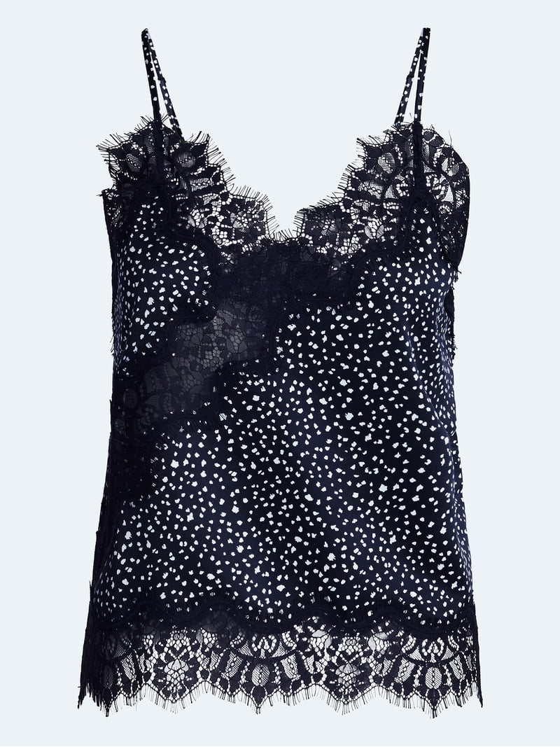 Devil Wears Prada Scoop Collection Women's Lace Trim Blouse, Sizes