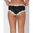 thumbnail image 3 of Maidenform Hipster Cheeky Microfiber Low Rise Panty Lace Seamless Women's Underwear 40823, 3 of 6