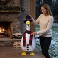 thumbnail image 7 of AZXY Christmas Porch Goose Outfit, 23‑Inch Goose Clothes for Cement Goose, Goose Clothing for Plastic Lawn Goose Statue, Christmas Outdoor Decor for Front Porch Yard Patio Lawn Garden, 7 of 7