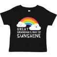 thumbnail image 3 of Inktastic Great Grandma's Little Ray of Sunshine Boys or Girls Toddler T-Shirt, 3 of 5