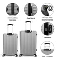 thumbnail image 3 of Juego 2 Maletas Jony Para Viaje 15 Kg Y 10kg Mano Carry On Ruedas, 3 of 5