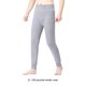 thumbnail image 2 of Minnieouse Hombre Leggings térmicos Terciopelo Cómodo Otoño Invierno Cálido Oficina Escuela Dormir Ropa interior Pantalones para hombre Ropa interior Gris claro S Minnieouse AP013774-03, 2 of 6