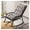 Gray, variant on Rocking Chair Nursery Glider Chair Patio Camping Chair Zero Gravity Rocking Chair,Comfortable Rocker Relaxing Recliner Chair Arm Lounge Chair for Adults