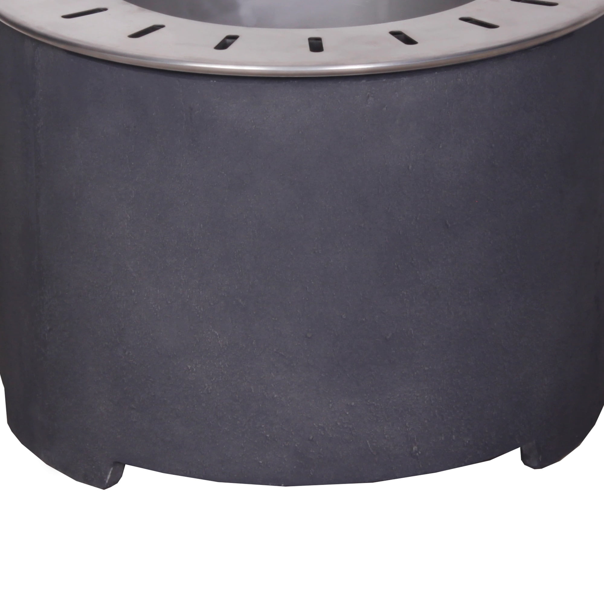 Heat-resistant Stainless Steel Fireplace Low Profile Corrosion Resistance Smokeless Firepit Easy To Clean Inner Ventilated Shell Fire Heater Outdoor Firepit