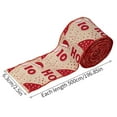 thumbnail image 3 of 2026 CISIL & Wired Ribbon Christmas Tree Burlap Ribbon, Christmas Printed Linen Ribbon, Christmas Ribbon, Xmas Tree Wreath Garland Bow Ribbon (White), 3 of 3