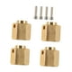 thumbnail image 3 of Adaptador hexagonal extendido para rueda (4 unidades), conector extendido de contrapeso de latón, piezas de repuesto para coche RC 1/10, accesorios de 12 mm, 3 of 7