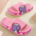 thumbnail image 2 of Godom Girls Slippers House Open Toe Comfy Slippers Summer Non-Slip Beach Shoes Kid Cloud Slides, 2 of 4