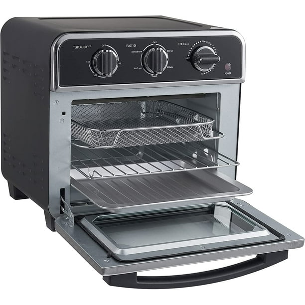 15 QT 1600W Large Air Fryer Oven Combo 5 IN 1 Stainless Steel