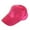 Hot Pink, variant on ZQUUVOU Sequin Adjustable Baseball Cap Hat Cotton Unisex Solid Color Versatile Sunscreen And Aunshade Mesh Sports Hat Blue
