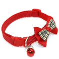 thumbnail image 5 of 6 collares para gatos con cascabeles y lazos para collares ajustables de liberación rápida para mascotas, collares para gatos, gatitos, animales pequeños para interiores y exteriores, 5 of 5