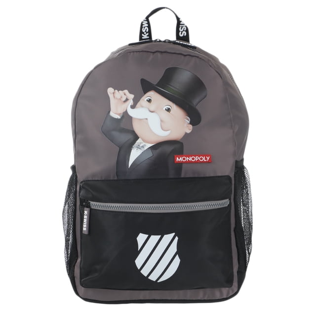 Mochila K-SWISS KSMBK01 MONOPOLY gris