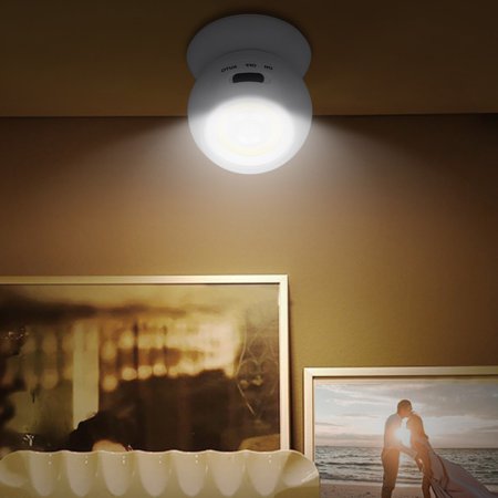 

Motion Activated Cordless Sensor LED Light Indoor Outdoor Garden Wall Patio Shed