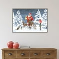 thumbnail image 5 of Amanti Art Santas List I Framed Canvas Wall Art Print, 5 of 8