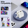 thumbnail image 4 of Enchufe Del Cargador USB C Plegable Durable Reino Unido Para IPhone 15/15pro/15promax/15plus/14/13, 4 of 9