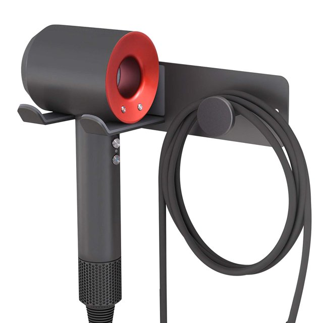 Soporte para secador de pelo FLE montado en la pared para Dyson Supersonic