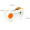 Splashproof LED Flashlight AM/FM Radio with Crank Power