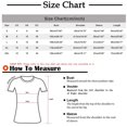thumbnail image 3 of Gray Young Adult Tops Women's Sunshade Summer T Shirt Plus Size Loose Top Top Girls Short Sleeve Graphic Casual V Neck T Shirt Going Out Tops for Women, 3 of 4