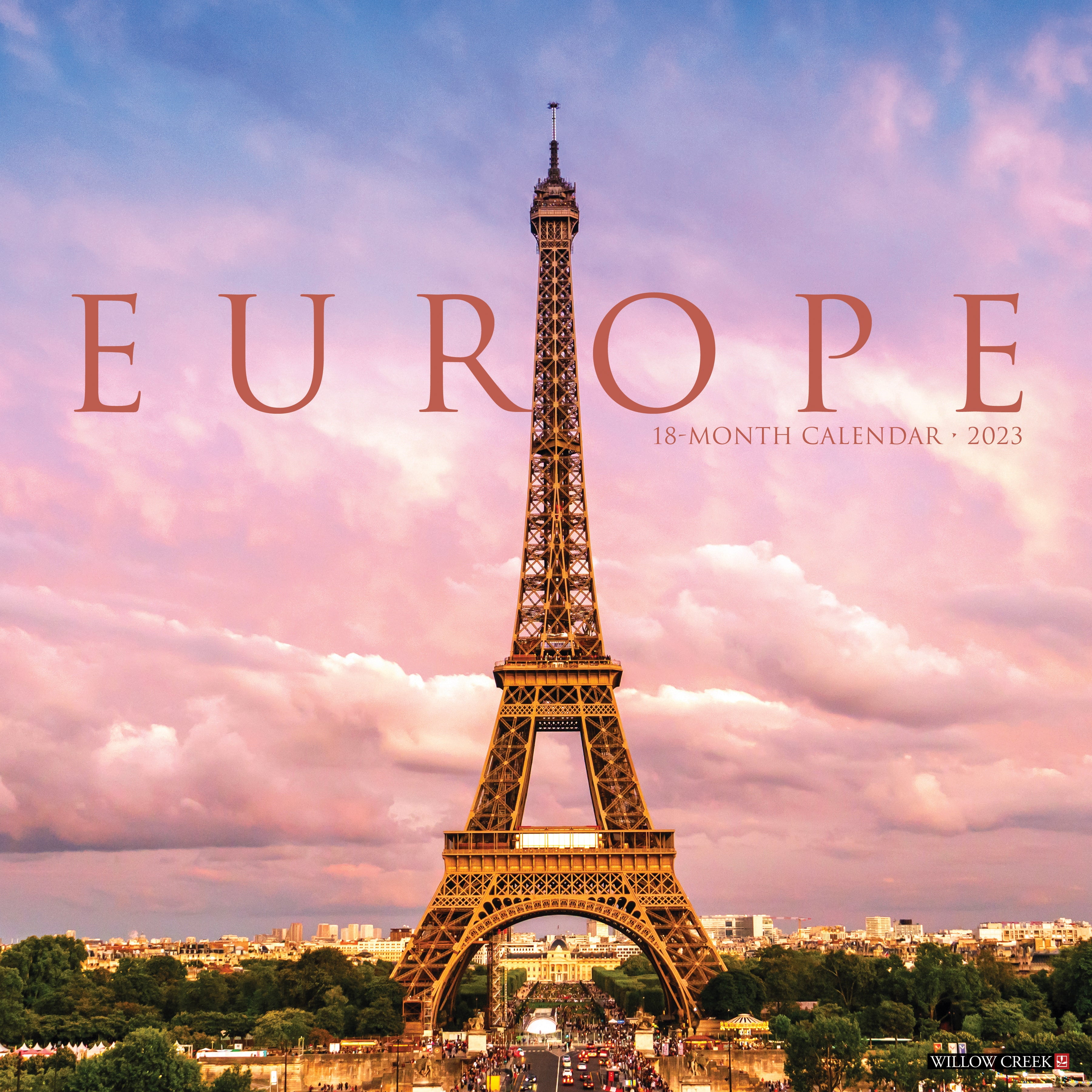 Europe 2023 Wall Calendar - Walmart.com