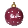thumbnail image 3 of Cbcbtwo 23.6" Christmas Inflatable Ball, Giant PVC Inflatable Christmas Ball Decor with Pump, Christmas Ball Christmas Tree Ornament Decoration, for Home Indoor Outdoor Christmas Xmas Decor Toy Gift, 3 of 8