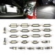 thumbnail image 3 of Bombillas LED para interior de coche T10 5 W LED de bajo consumo para interior de coche luz blanca para puerta interior de coche luces de mapa matrícula ANGGREK Otros, 3 of 8