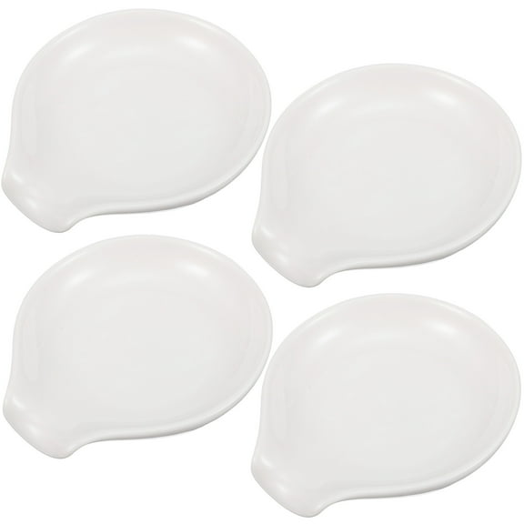 REOFLYUP Kitchen Spoon Holder Stand Ceramic 4Pcs 4.1X3.1X0.6In