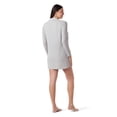 thumbnail image 3 of Ingrid & Isabel For Every Belly Women's Maternity Rib Button Down Sleepshirt, Sizes S-XXXL, 3 of 6