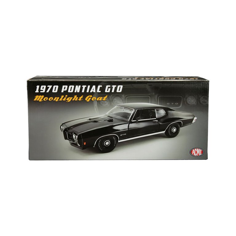 1970 Pontiac GTO Judge, Black - Acme A1801218 - 1/18 scale Diecast