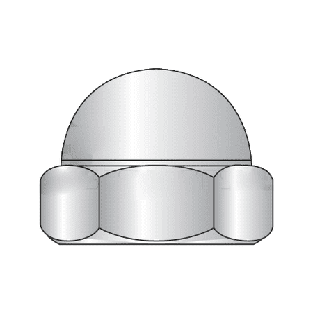 

M5-0.8 Closed End Acorn Nuts / Low Crown / A2 Stainless Steel / DIN 1587 (Quantity: 3000)