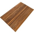 thumbnail image 4 of Belize Teak String Mat with Rubber Footing 31.4" x 19.6", 4 of 5