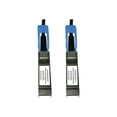 thumbnail image 3 of Eaton Tripp Lite Series SFP28 to SFP28 25GbE Passive Twinax Copper Cable (M/M), SFP-H25G-CU2M Compatible, Black, 2 m (6.6 ft.) - Direct attach cable - SFP28 (M) to SFP28 (M) - 6.6 ft - 0.2 in - twinaxial - passive - black, 3 of 6