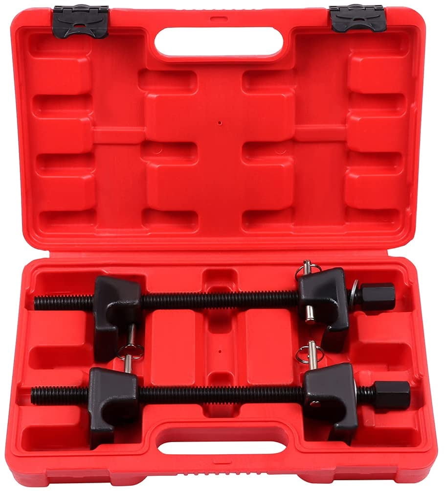 ECCPP 2pc Coil Spring Compressors for MacPherson Struts Shock Absorber Car Garage Tool with Detent Pins