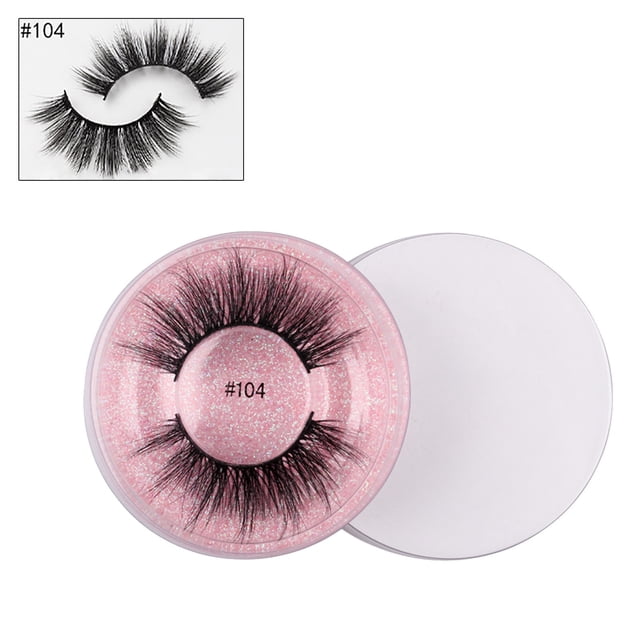 Pestañas naturales, pestañas postizas, pestañas cortas, pestañas postizas de visón tenues, 1 par de pestañas postizas de pelo 3D, pestañas postizas de alto volumen, herramienta de maquillaje de ojos,