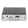 thumbnail image 2 of Amplificador de potencia de audio de alta fidelidad, reproductor de MP3 con decodificador y control remoto USB 2.0 (negro), 2 of 14