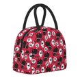 thumbnail image 2 of Vsdgher Insulated Lunch Bag Simple Bento Cooler Bag Lunch Tote Bag , Suitable for picnics, school, work (Cute Dog Print ), 2 of 5