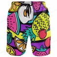 thumbnail image 1 of Bañador de sandía con estampado 3D de pata de perro para hombre, pantalones cortos de surf para niños, pantalones cortos de playa, bañadores de baño, calzoncillos deportivos de secado rápido Fivean unisex, 1 of 2