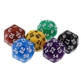 thumbnail image 4 of 12 piezas de dados D30 de múltiples caras para D\u0026D RPG MTC DND Juegos de, 4 of 9