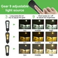 thumbnail image 6 of Book Light, Rechargeable Reading Light 5 LED Easy Clip on Reading Lamp, 3 Color Temperature, Portable Task Lamp (Black), 6 of 7