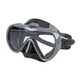thumbnail image 2 of Gafas de buceo para mujer, profesionales, con montura grande, protección para adultos. Negro, 2 of 9
