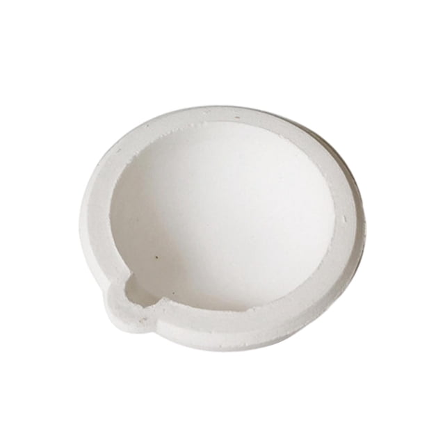 Crisol de fusión de sílice Sunnimix Crisol de fusión de cuarzo Blanco 100 g