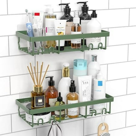 Shower Caddy Shelf Organizer Rack Self Adhesive Black Bathroom Shelves Basket Home Farmhouse Wall Inside Organization and Storage Decor Rv Accessories First Camper Apartment Essentials Shower Caddy Shelf Organizer Rack Self Adhesive Black Bathroom Shelves Basket Home Farmhouse Wall Inside Organization and Storage Decor Rv Accessories First Camper Apartment Essentials