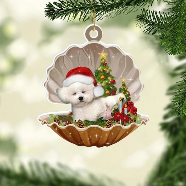 pieza de pegatinas navideñas/colgantes para rbol de Navidad, decoracin exquisita para el hogar, granjas, fiestas.
