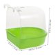 thumbnail image 4 of Conveniente caja de ducha de pájaros caja de baño de pájaros para recipiente de lavado de aves en jaula, 4 of 5