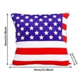 thumbnail image 2 of Fiudx Ofertas Flash Del Día Almohadas Del Día De La Independencia Americana, Sofás, Almohadas, Almohadas Con Bandera Americana, Muebles Para El Hogar, Decoraciones Y Adornos, 2 of 2