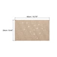 thumbnail image 2 of Unique Bargains Bling Rhinestone Sheet Self Adhesive Sticker 15.75 x 9.44 Inch DIY Car Decoration Sticker Beige, 2 of 6