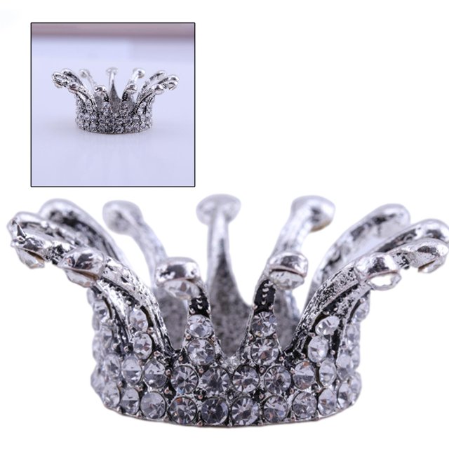 Displayer Pen Holder Design Pintura Pen Brush Stand Crown de lápiz para bricolaje Maleicure Nail Drawing Pencil - De antigua Salvador Soporte de la pluma del arte del clavo