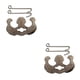 thumbnail image 4 of Injueey Silver Carry Flavor con Home Yard Camping Barbacoa Grill en acero inoxidable 304 El acero inoxidable de grado alimenticio es seguro uno 2Conjunto, 4 of 6