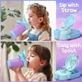 thumbnail image 3 of Botella de agua Fimibuke Kids de acero inoxidable con aislamiento de 414 ml, 3 of 7