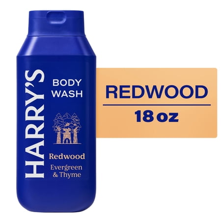 Harry's Men's Cleansing Body Wash, Redwood, 18 fl oz