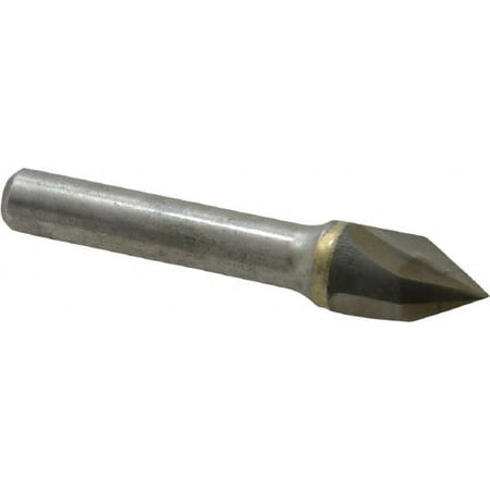 

Hertel 1/2 Head Diam 3/8 Shank Diam 3 Flute 60° Solid Carbide Countersink